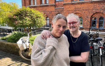 Lina Andersen och Anna Falkensparr, hyresgäster i Ystad.