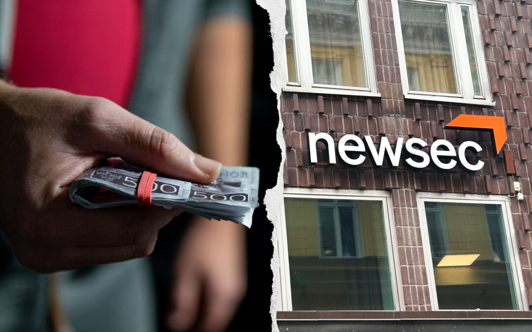Svarthandelshärva på Newsec