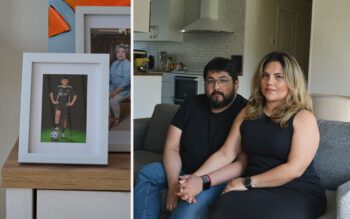 Liliana, hennes man Sergio och deras son Sergio Jr måste snart lämna Sverige efter Northvolts konkurs.