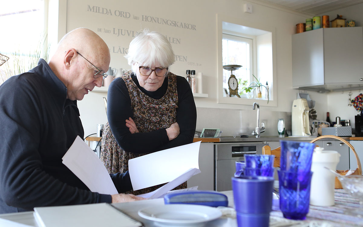 Per-Olof Danielsson och Åsa Gisel