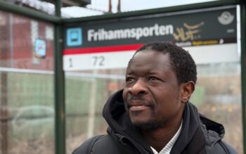Simon Mobali, bussmekaniker.