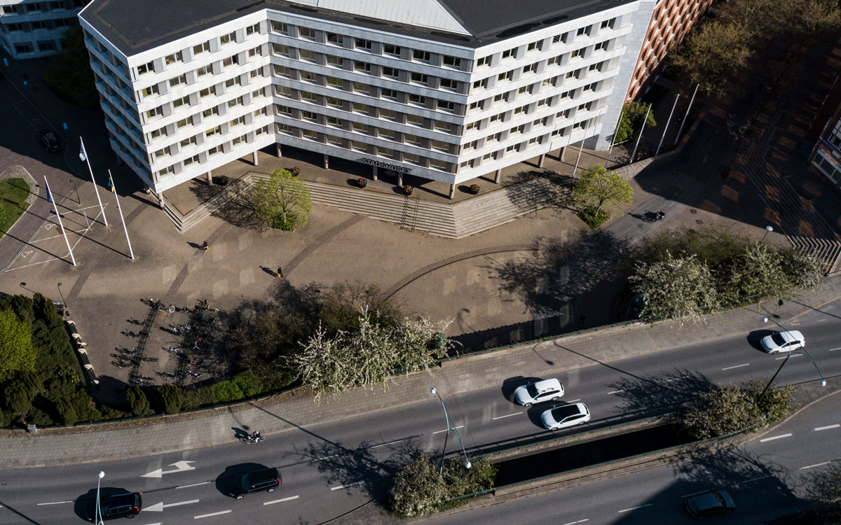 Stadshuset i Malmö - folkbokföringsbrott