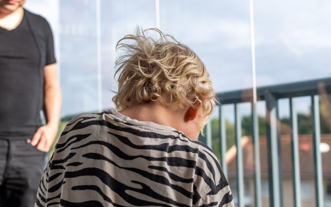Tage, 6 år, har flera funktionshinder.