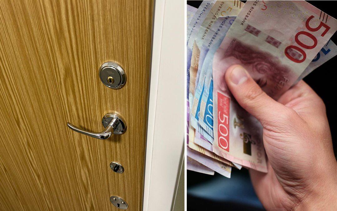 Lägenheten var på cirka 32 kvadratmeter och omöblerad. Hyran var på drygt 13 000 i månaden.