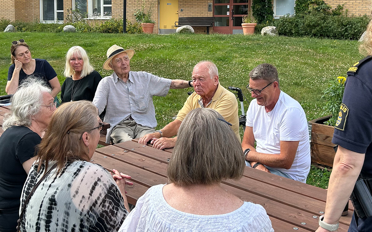 Rune Ahlgren, 93, säger att han aldrig varit med om ett boende där gemenskapen varit så god. ”Och då har jag bott i hyresrätt på fyra olika ställen”, säger han.