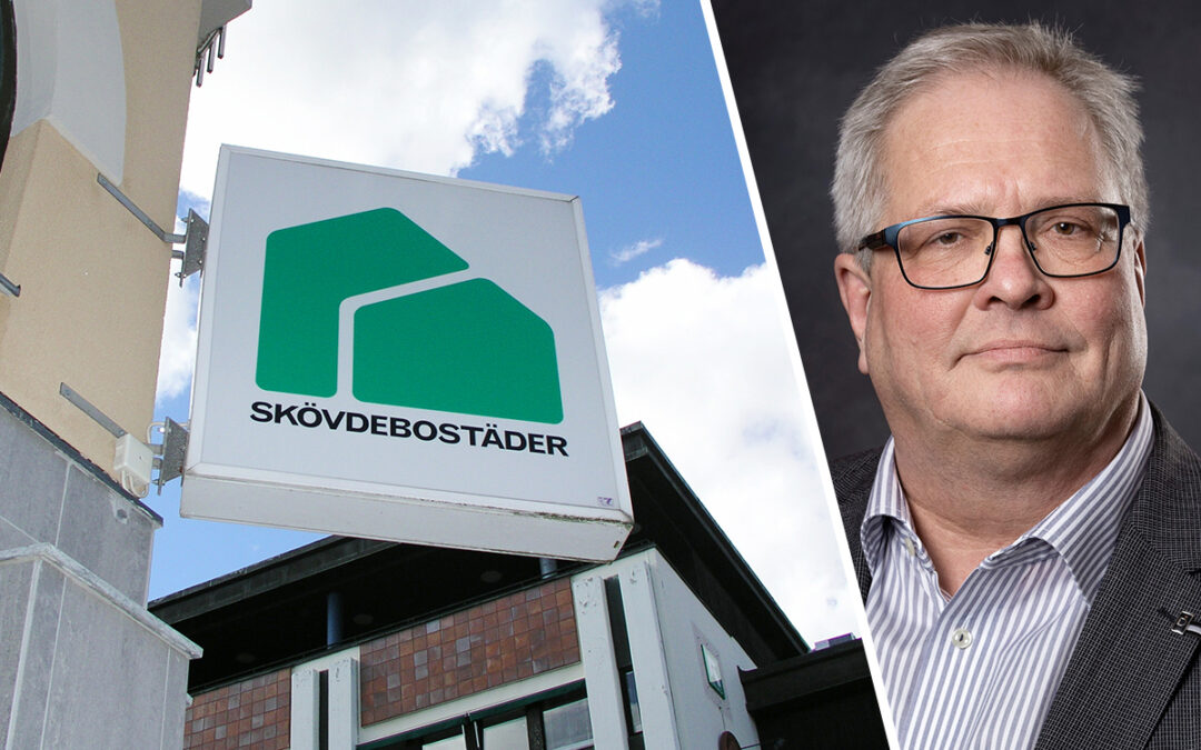 Styrelseordförande på Skövdebostäder, Bernt Mårtensson.