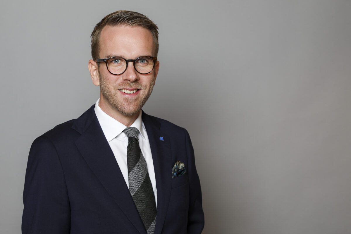 Andreas Carlsson, bostadsminister.