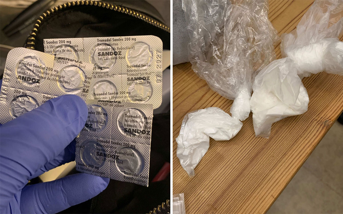 Polisen hittade narkotika hemma hos kvinnan i Ystad.