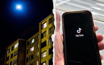 Sänder på tiktok - hotas av vräkning