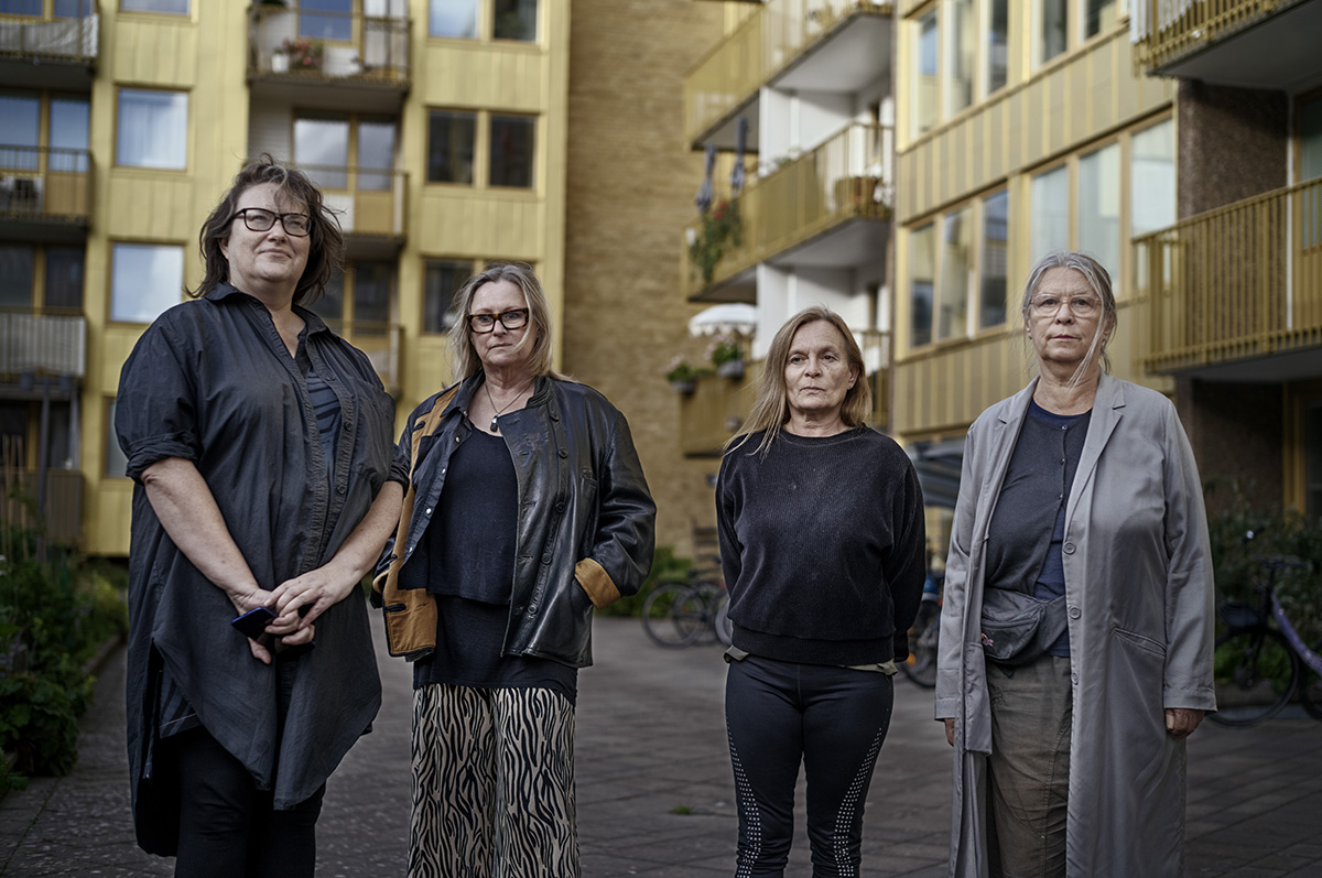 Magdalena Forshamn, Agneta Hansson, Magdalena Opal och Åse Lundgren har alla försökt stoppa den planerade renoveringen. De har inte fått något gehör.