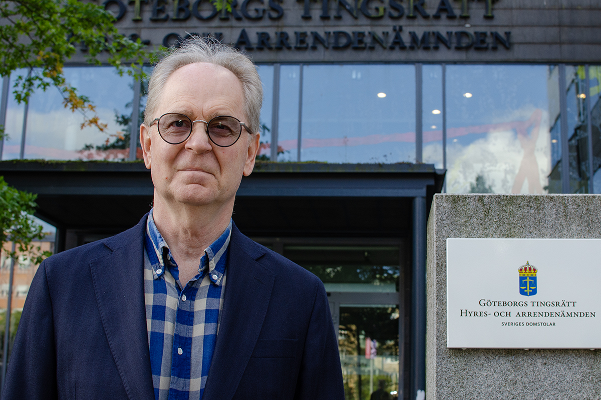 Matz Mårtensson är hyresråd vid Hyres- och arrendenämnden i Göteborg.