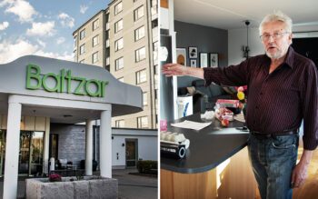 Lars Aleniusson hyr en lägenhet i fastigheten Baltzar av Törebodabostäder.