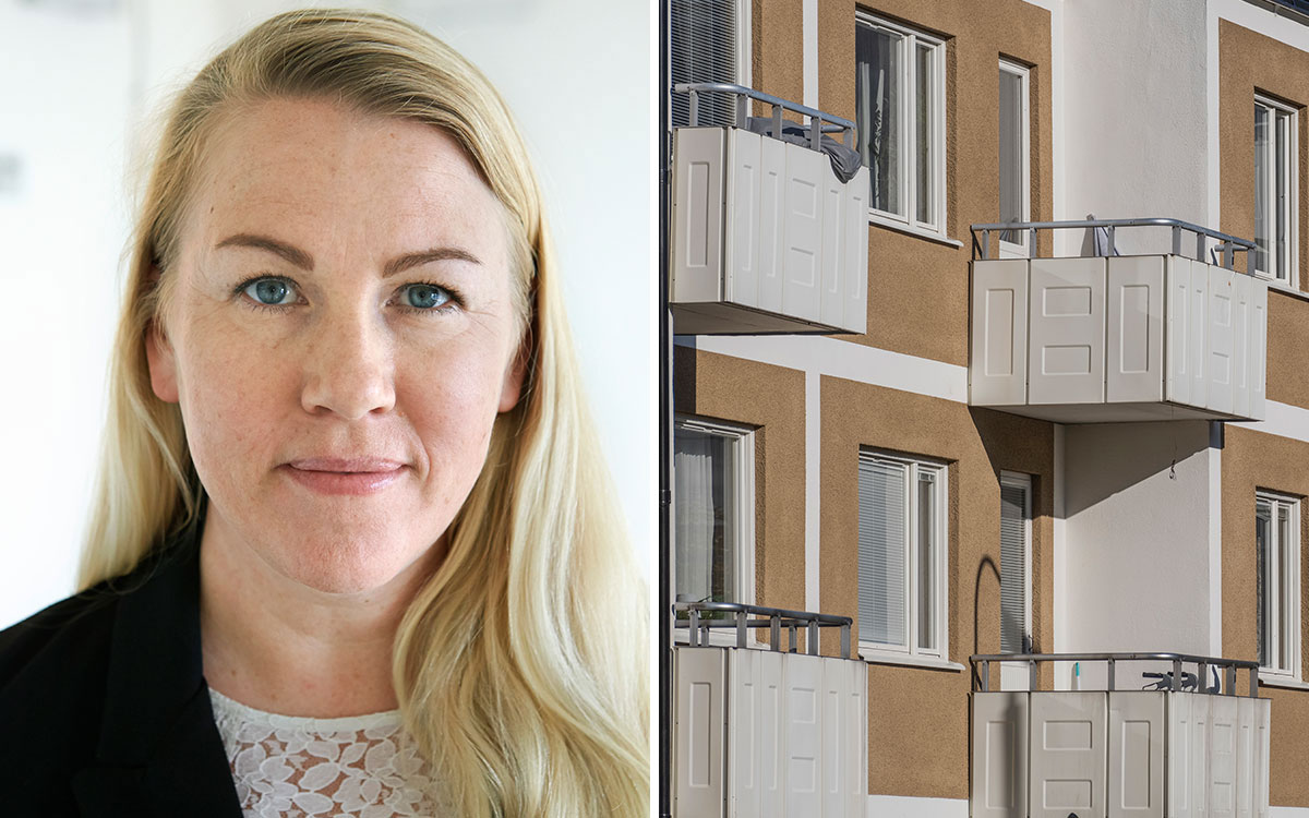 Stockholmshems kommunikationschef Åsa Stenmark.