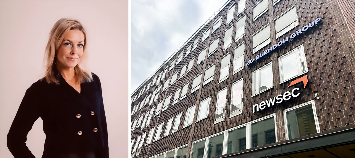 Elin Edelström, kommunikationschef på Newsec.