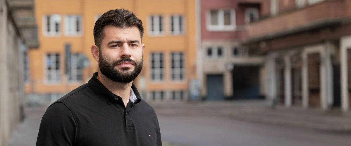 Albin Subasic, förhandlingsjurist på Hyresgästföreningen. 