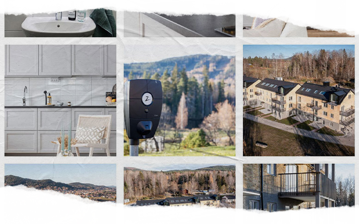 Kulthammar, tidigare asylboende ägt av Leif Ivan Karlsson, nu svårsålda bostadsrätter. 