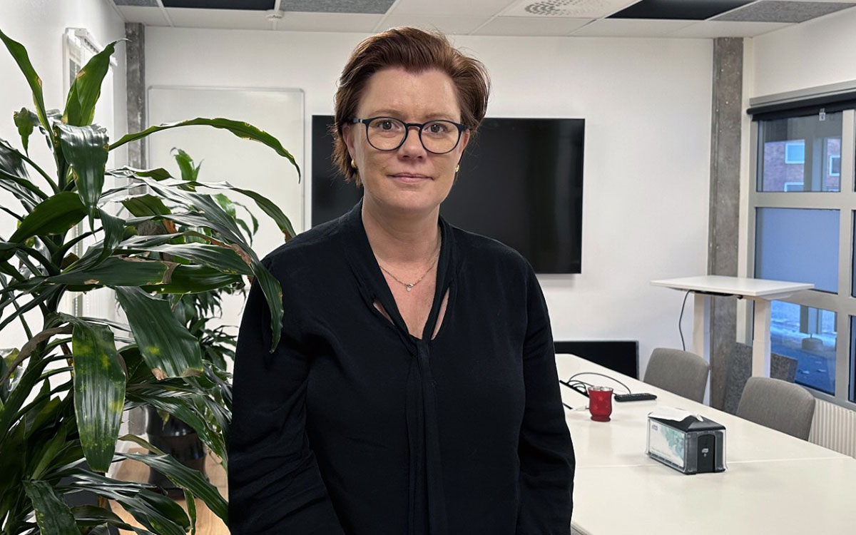 Kristine Bengtsson, ekonomichef på Hyltebostäder.