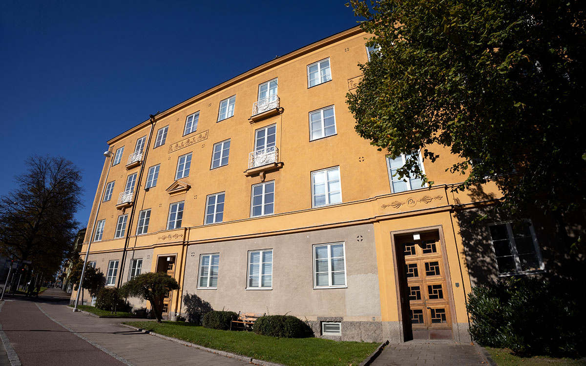 Huset vid Vasavägen ingår i riksintresset Linköpings stad