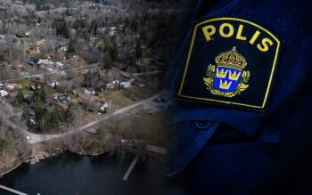 Tidigt en morgon sprang två poliser in på Linas verandra, i stugområdet Vidja. Poliserna letade efter en man som Lina aldrig har sett.