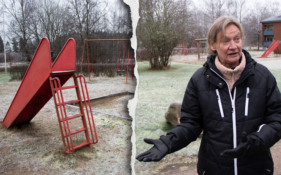 Minna, hyresgäst på Slåttervägen i Trollhättan.