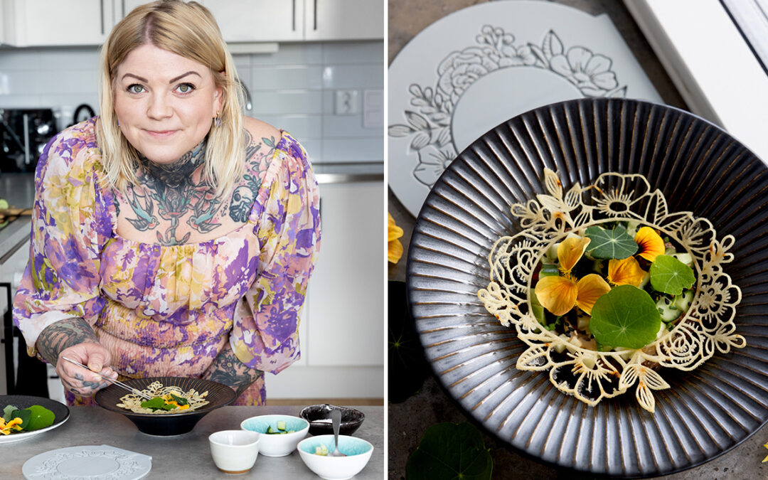 Inspireras av Nathalié Teodorsons vackra uppläggningar.