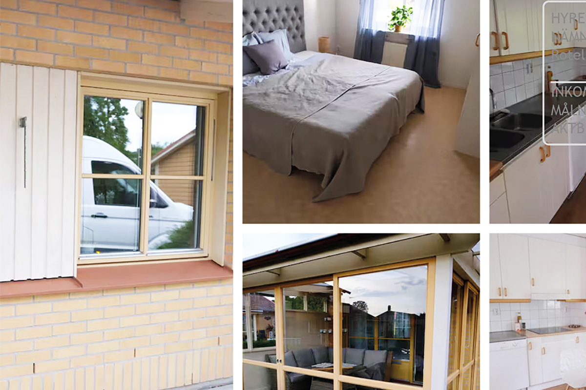 En annons från Airbnb