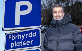 Daniel Amairy, parkering, Tureborg, Uddevalla, kollage