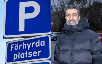 Daniel Amairy, parkering, Tureborg, Uddevalla, kollage