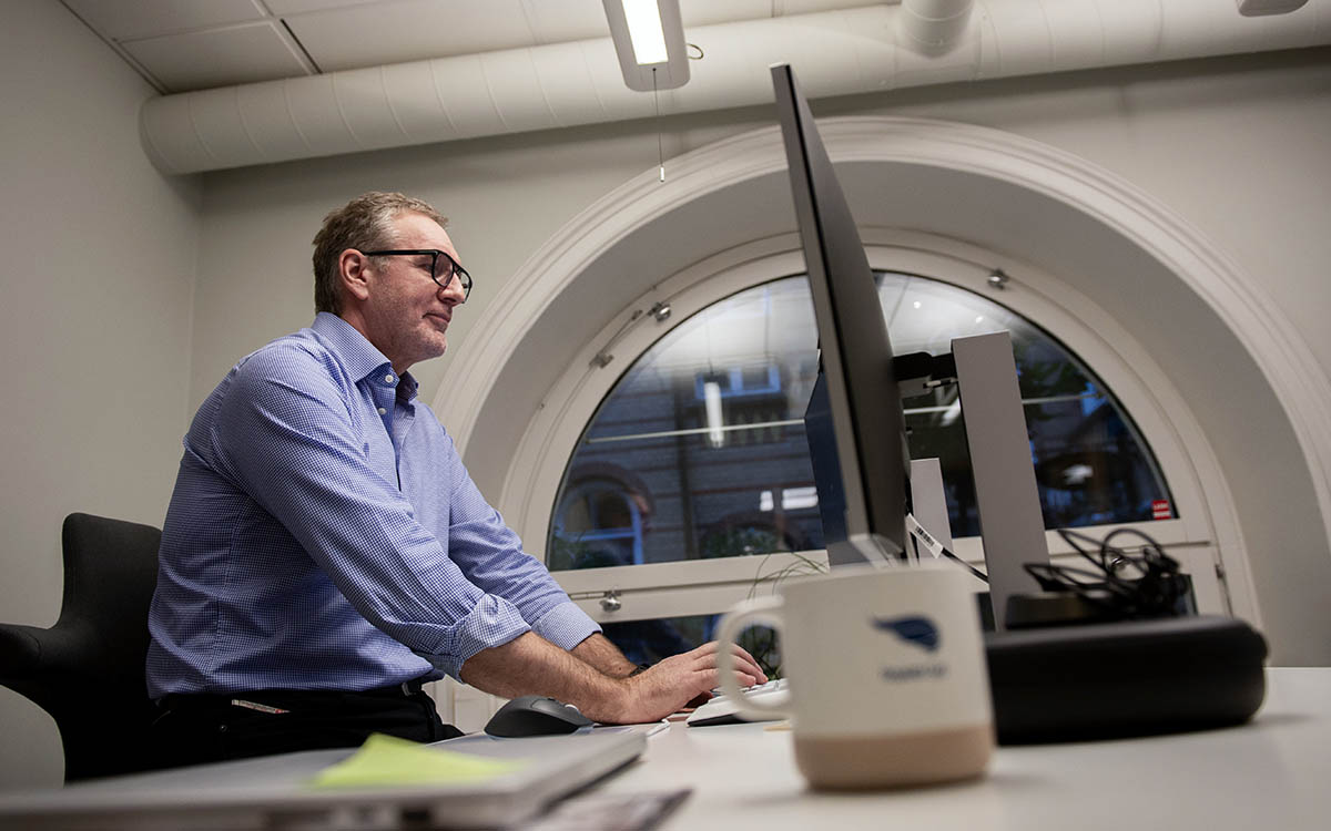 Frans Stoops, chef på Boplats Syd. Foto: Anders Paulsson