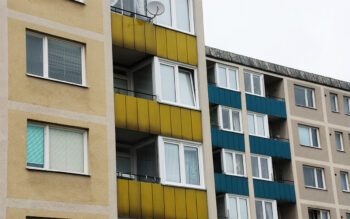 Hyreshus i Norrköping.