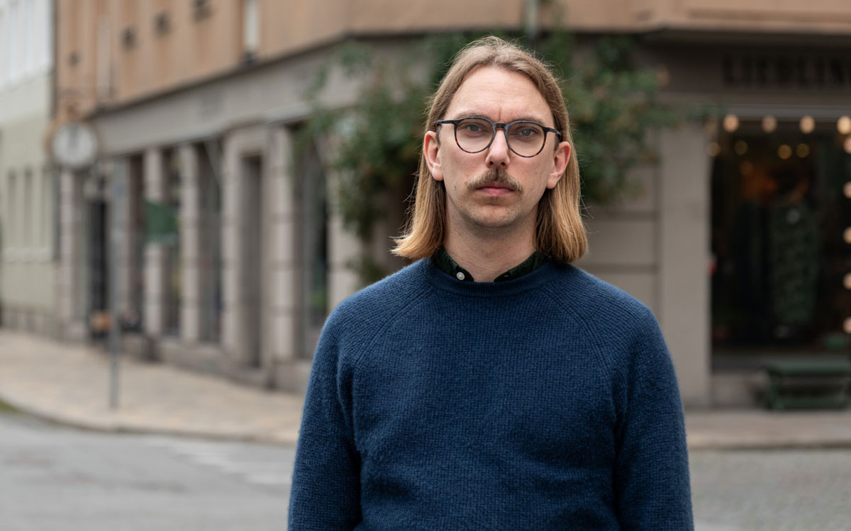 Joel Nordström, vice regionordförande för Hyresgästföreningen i södra Skåne.