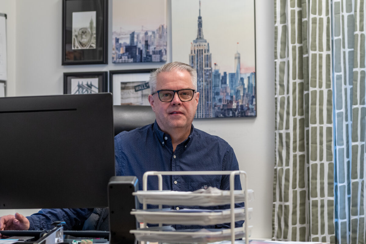 Stefan Sandgren, vd för Torsås bostad AB.