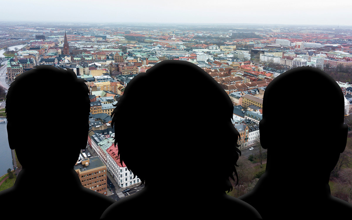 Svarta profiler som visar fuskare i bostadskön Foto: Anders Paulsson