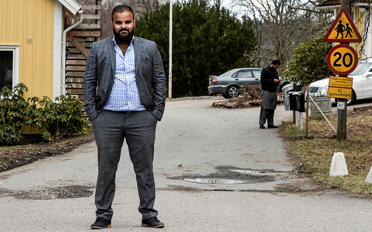 Jonathan Bessou, företrädare för Kichisaga Sverige AB