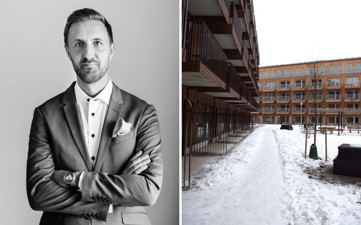 Niclas Blåklinth är ordförande i Föreningen för Sveriges Hyresgäster som förhandlade fram de höga hyrorna åt Titanias hyresgäster i Rågsved.