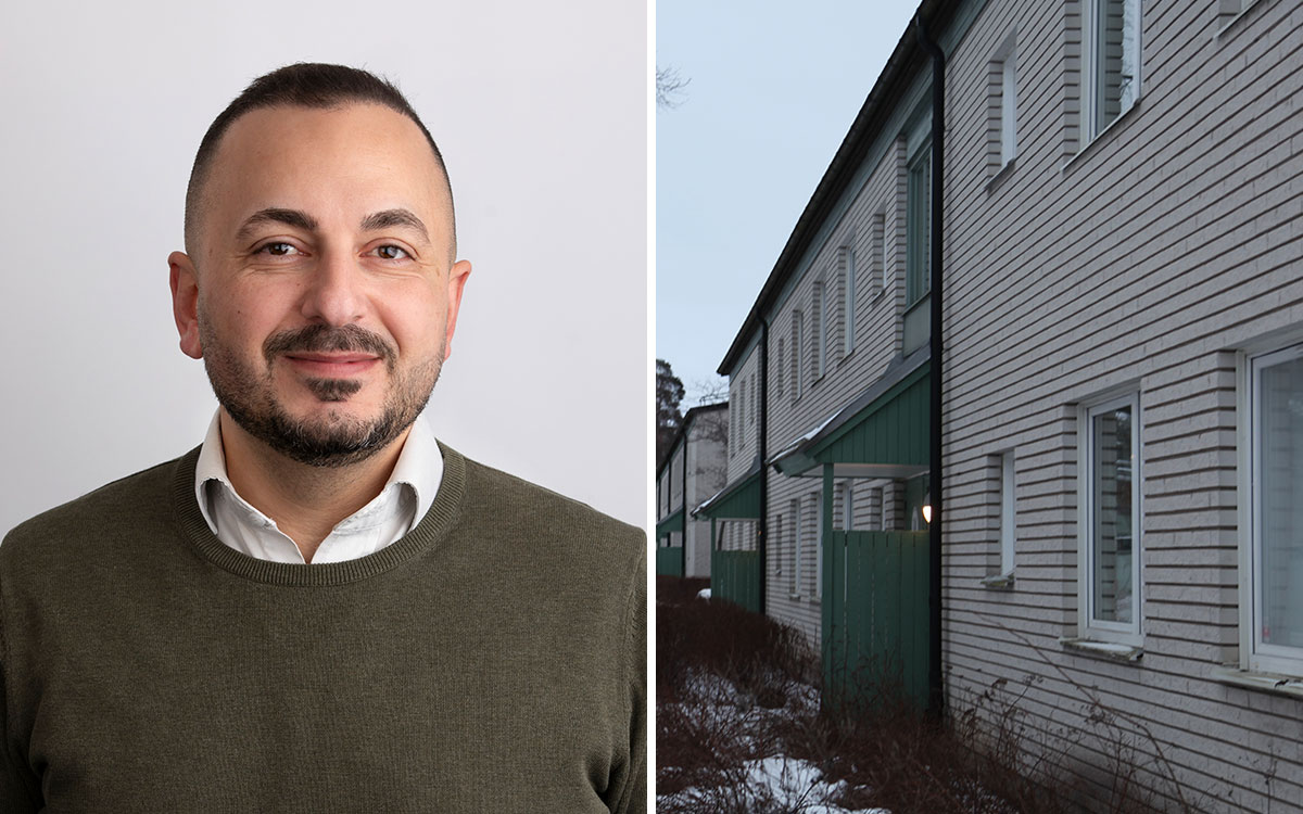 Charbel Chamas, Rikshems fastighetschef i Upplands Väsby.