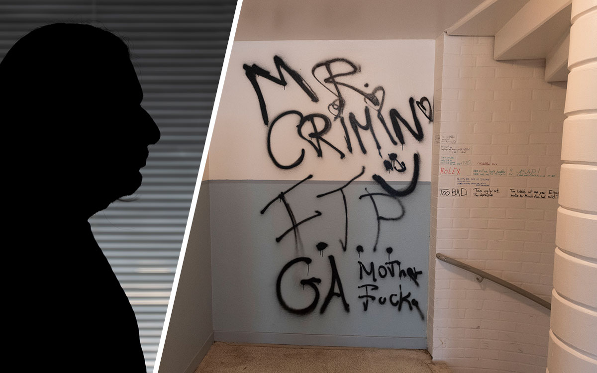 Hyresgästen som vi valt att kalla Adam.