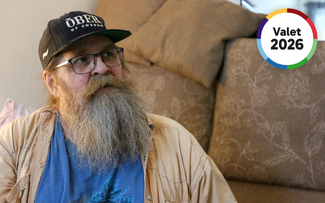 Ulf Lundberg, hyresgäst i Borås.