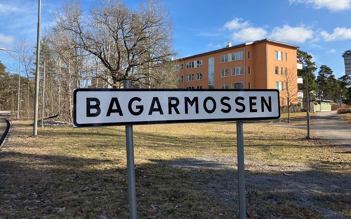 Bagarmossen i södra Stockholm