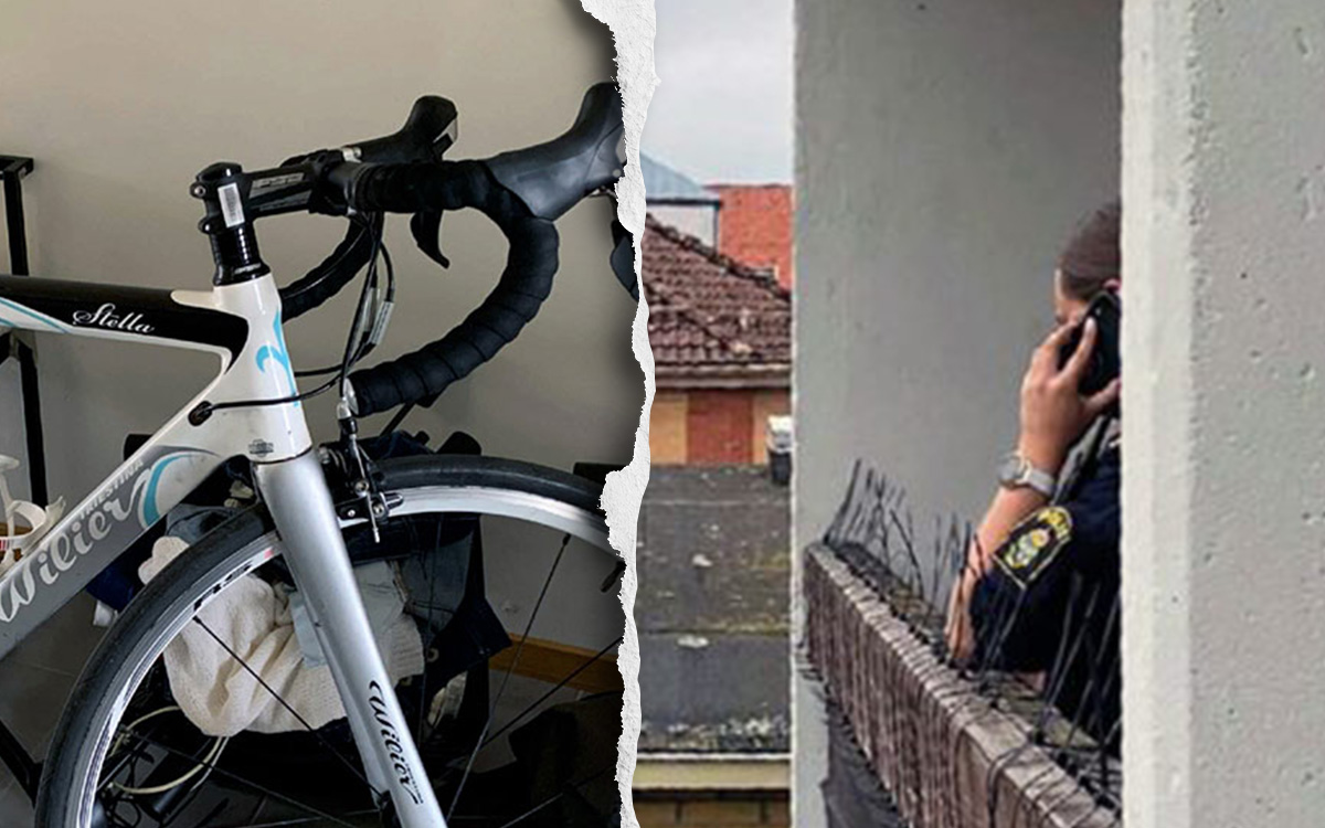 En cykel.