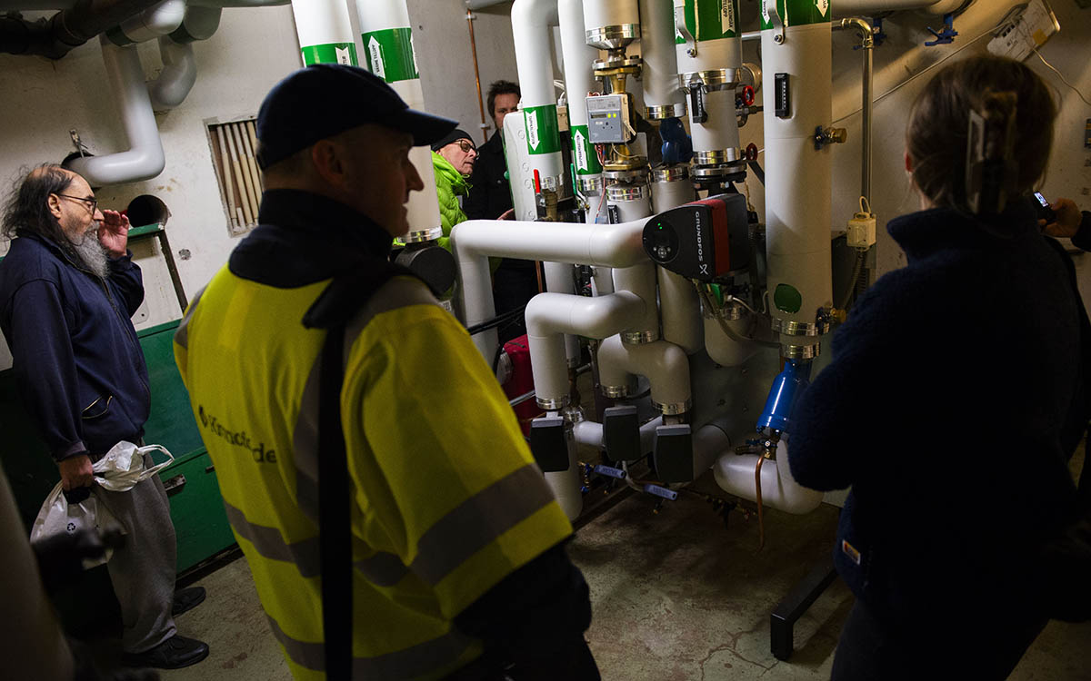 Visning i källaren i Femman av Kinesiska muren.