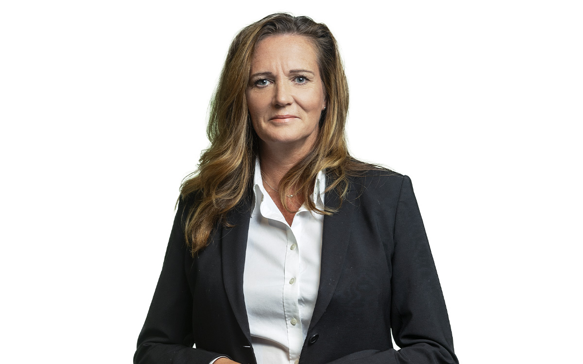 Porträttbild på kvinnlig chef