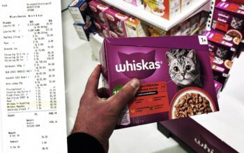 Kvinnan köpte kattmat för Hyresgästföreningens pengar.