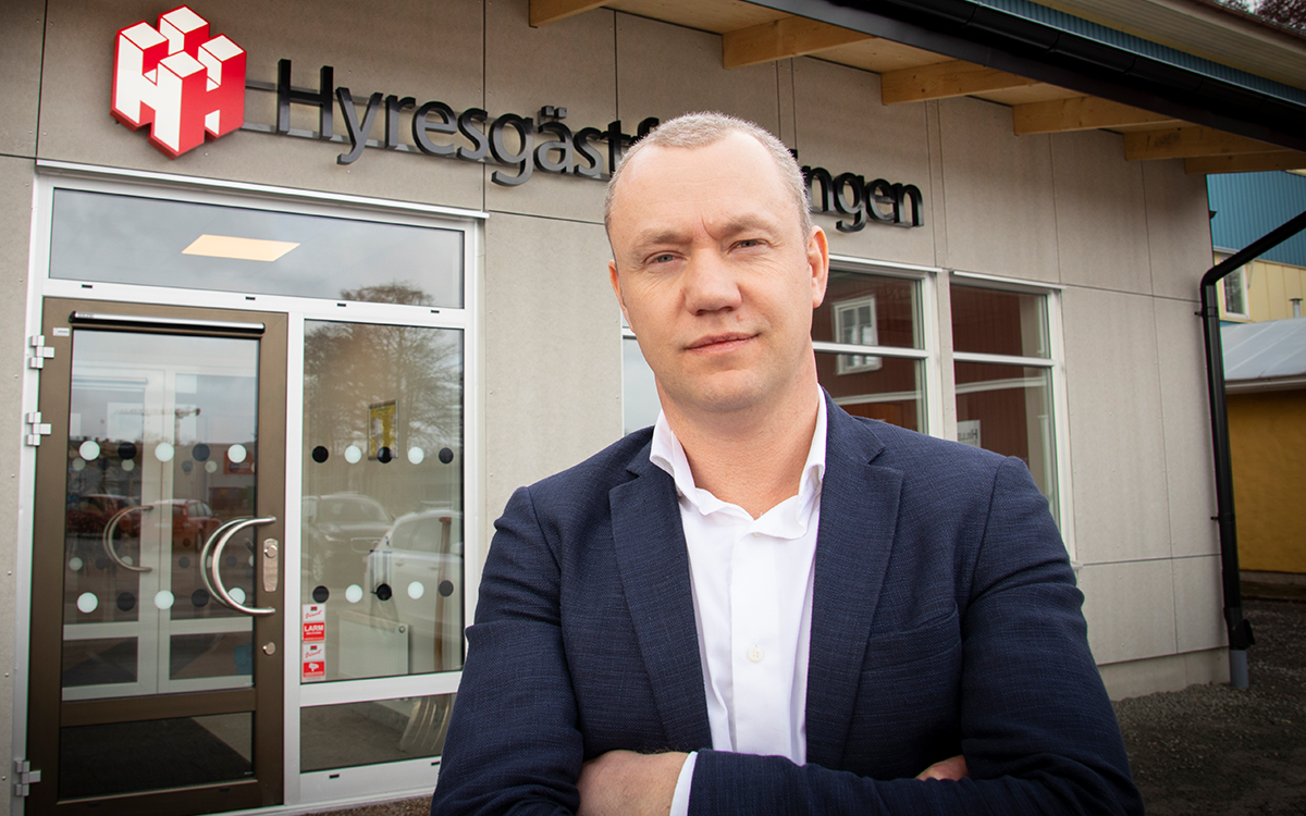 Peter Lang, regiondirektör i Bofselfsborg-Skaborgs Hyresgästförening. 