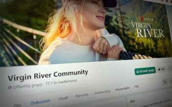 Virgin River Community är en av de grupper där bedragare sökte kontakt berättar Eva. Hon har anmält det till teknikjätten Meta, men de har inte plockat bort profilerna.