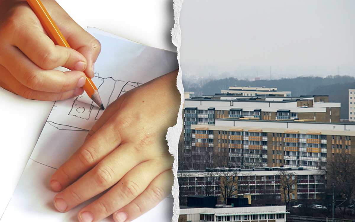 Barnfamilj anklagas för störningar