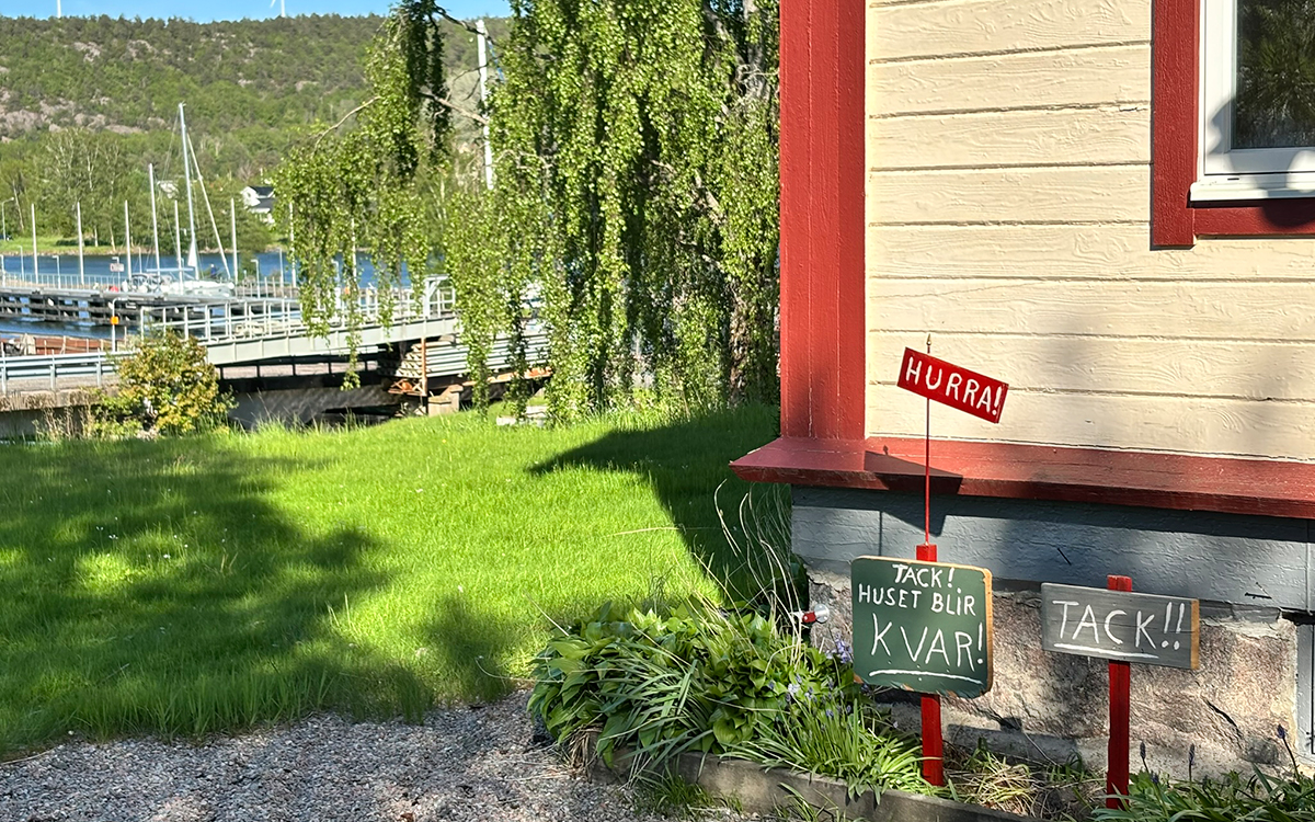 Slussvaktarbostaden i Lilla Edet.