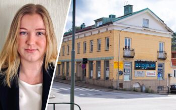 Olivia Lövgren är jurist på Hyresgästföreningen i BohusÄlvsborg-Skaraborg och företräder hyresgästerna i Tangen Fastigheters hyreshus i Strömstad.