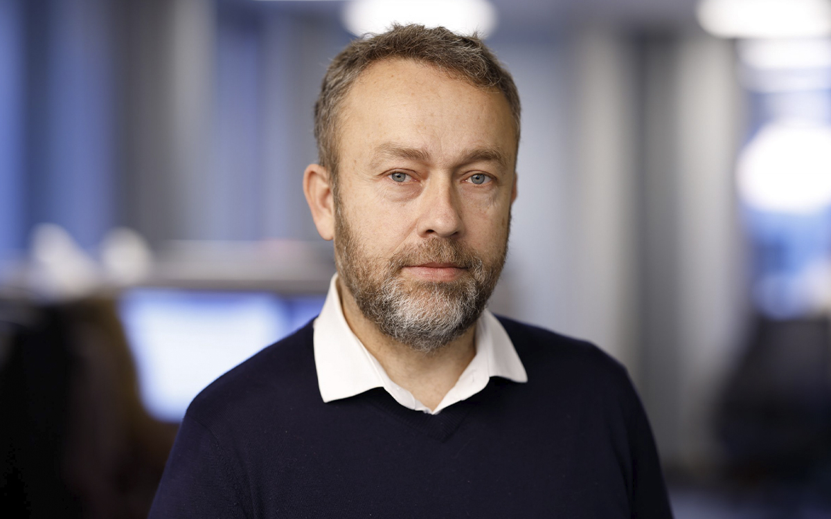 Porträtt på Carl Ståhle på Sveriges allmännytta