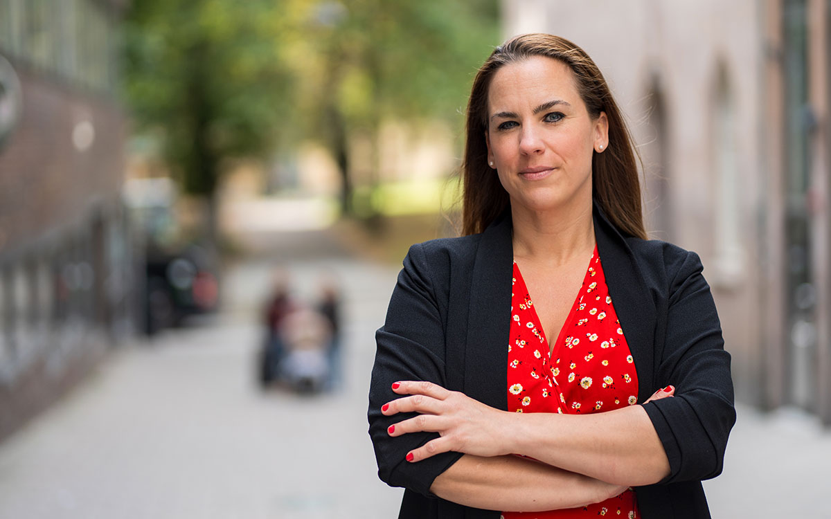 Johanna Lundmark, Hyresgästföreningen. 